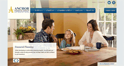 Desktop Screenshot of anchor-financial.com